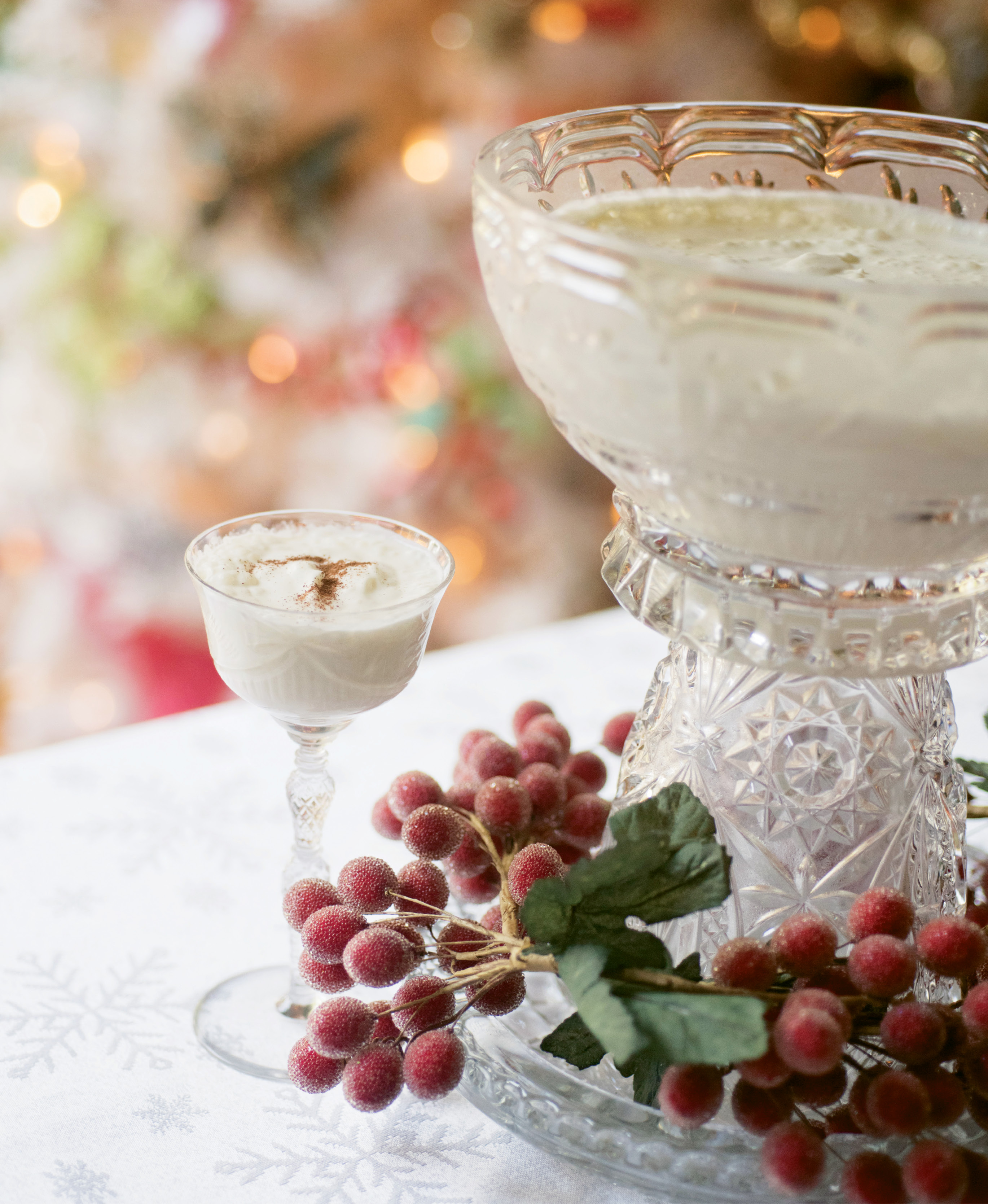 Traditionally, syllabub is made in a churn, but an emulsion blender makes a fine substitute.
