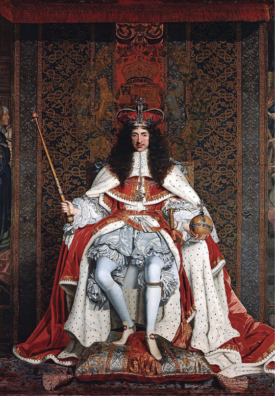 Charleston’s namesake, King Charles II