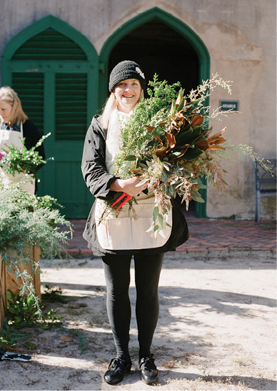 ”It was amazing to get guidance from designers at the top of their game,” says Charleston garden editor Joan McDonald.