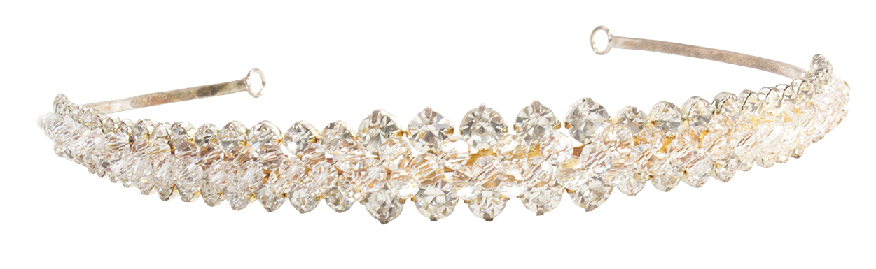 Crystal and rhinestone headband, $102 at Out of Hand