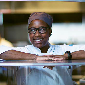 Mashama Bailey, executive chef and partner of The Grey in Savannah, Georgia