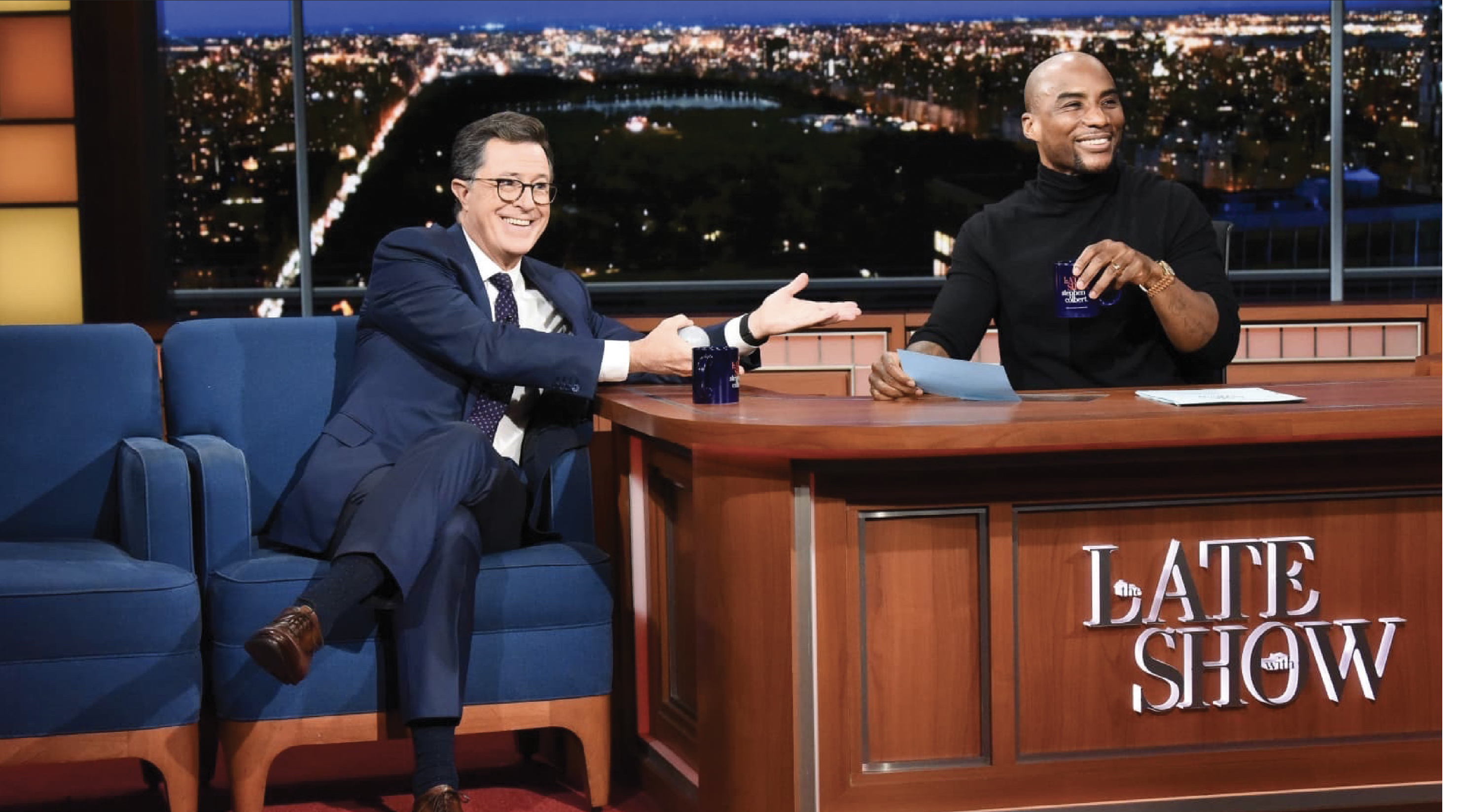 On The Late Show with fellow Lowcountry native Stephen Colbert, who also serves as an executive producer of the Comedy Central Show,  Hell of a Week with Charlamagne Tha God.