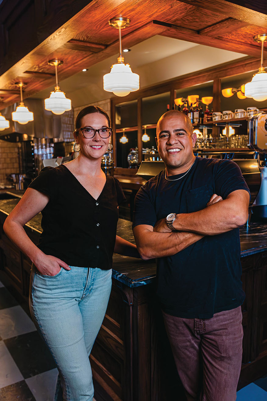 Inspired by street food in Florence, Italy, Le Farfalle owners Michael and Caitlin Toscano debuted their latest endeavor  specializing in porchetta sandwiches made from locally raised pork.