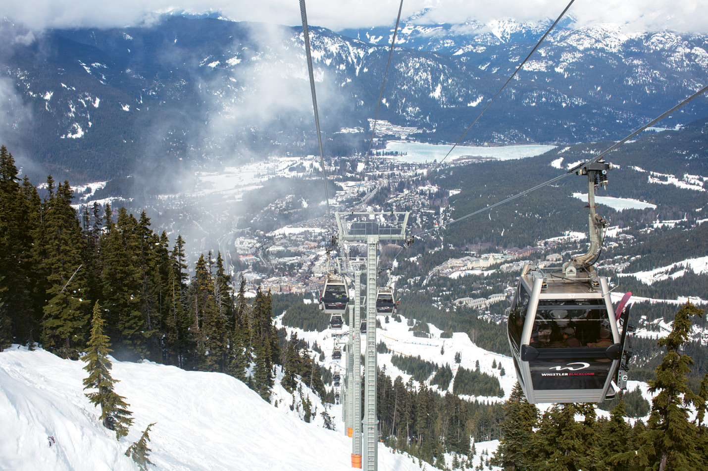 Whistler Blackcomb’s amenities are first class, from the high-speed gondola...