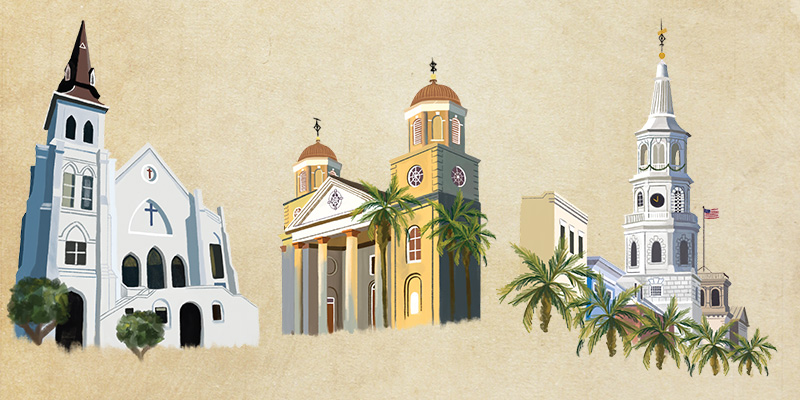 Learn the history behind the Holy City's church steeples, Charleston SC