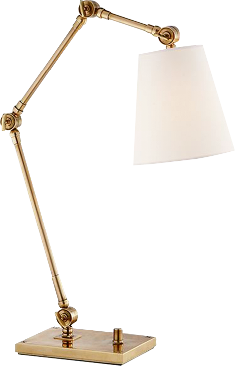 “Graves” task lamp by  Visual Comfort, $630 at Circa Lighting