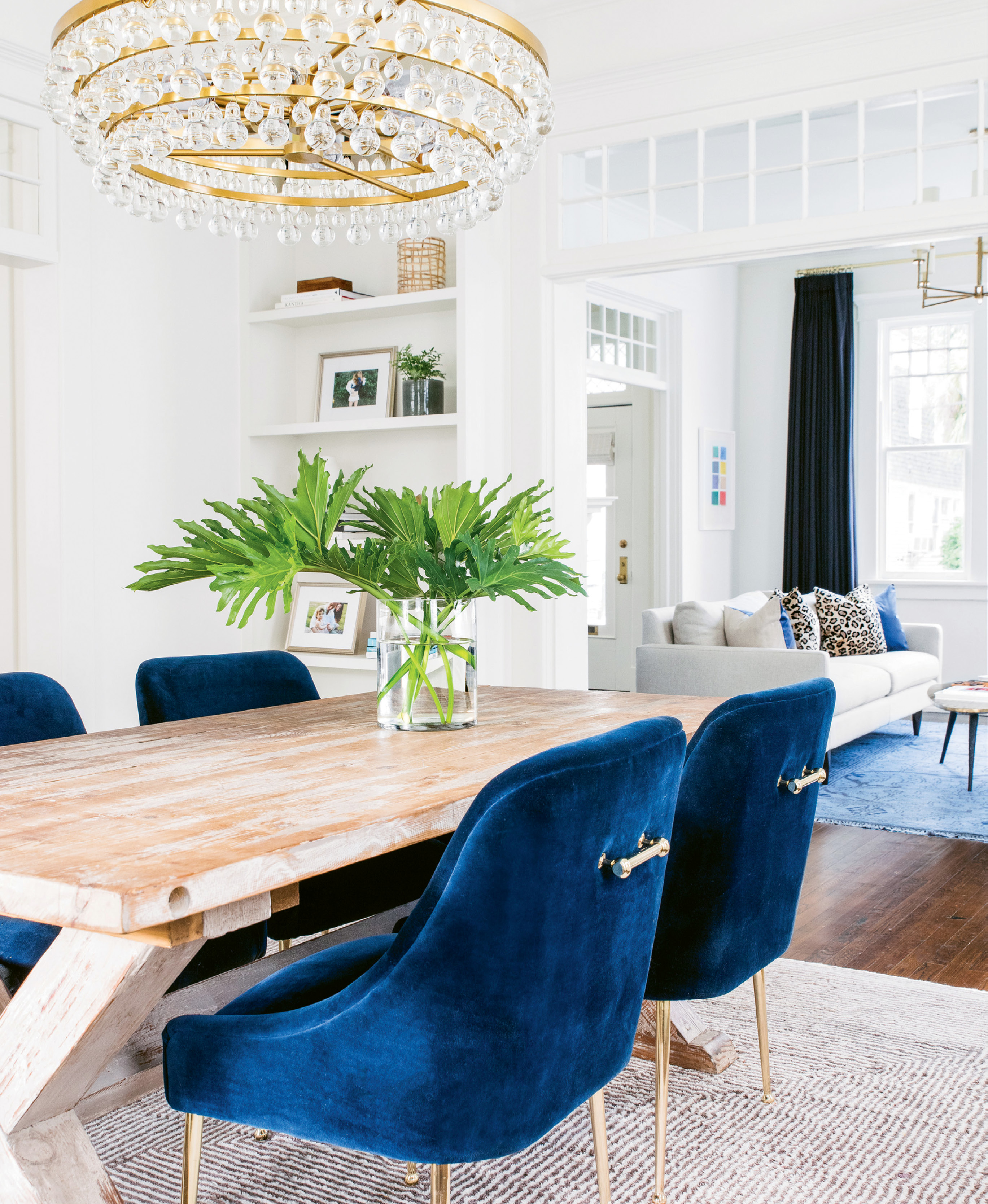 Lived-in Luxe - Alison and Parker Green’s century-old home holds an eclectic mix of fab and functional furnishings in lieu of highbrow antiques—a perfect fit for a young family of four