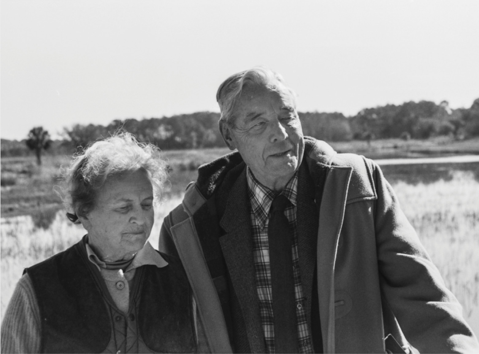 Dorothy and Gaylord Donnelley, pictured here at their Ashepoo retreat, were avid hunters and dedicated conservationists. “They lived out their civic ethics at Ashepoo,” says their granddaughter Ceara. The Gaylord &amp; Dorothy Foundation continues to support the arts and land conservation in the Lowcountry and Chicago, granting more than $8 million in funding annually.