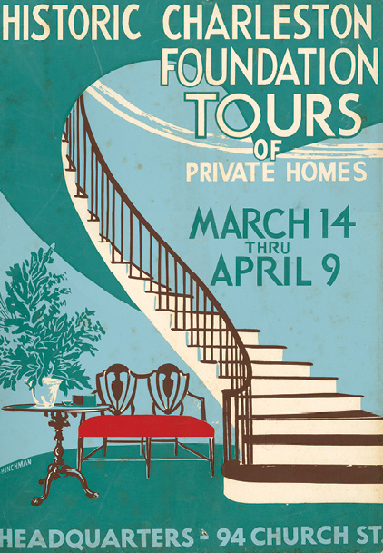 The 1954 tour poster