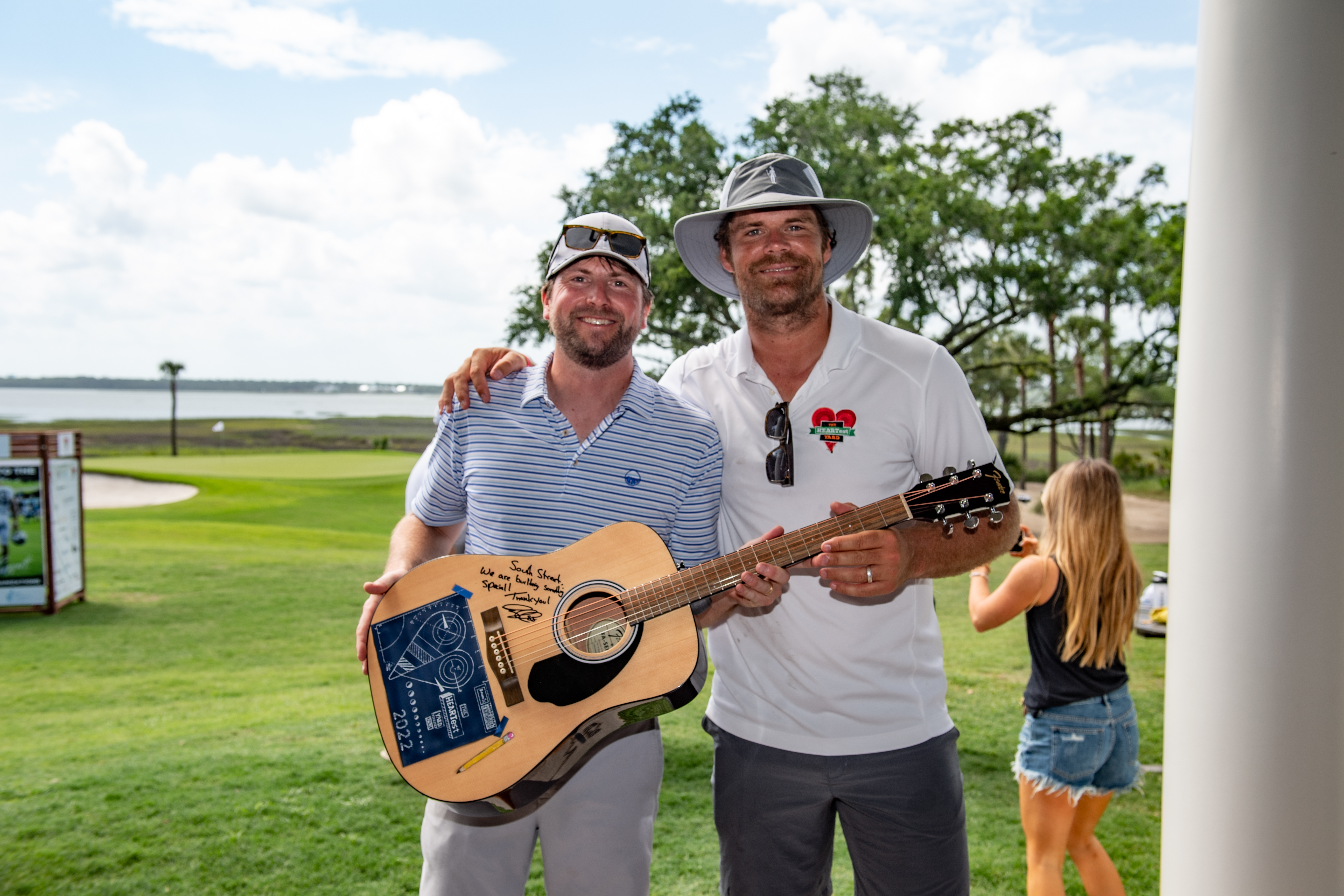 VIDEO: Greg Olsen hosts 2nd Annual HEARTest Yard Celebrity Golf Classic on  Kiawah