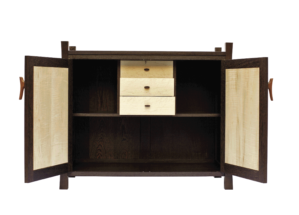 The Roux cabinet by Joseph Thompson Woodworks