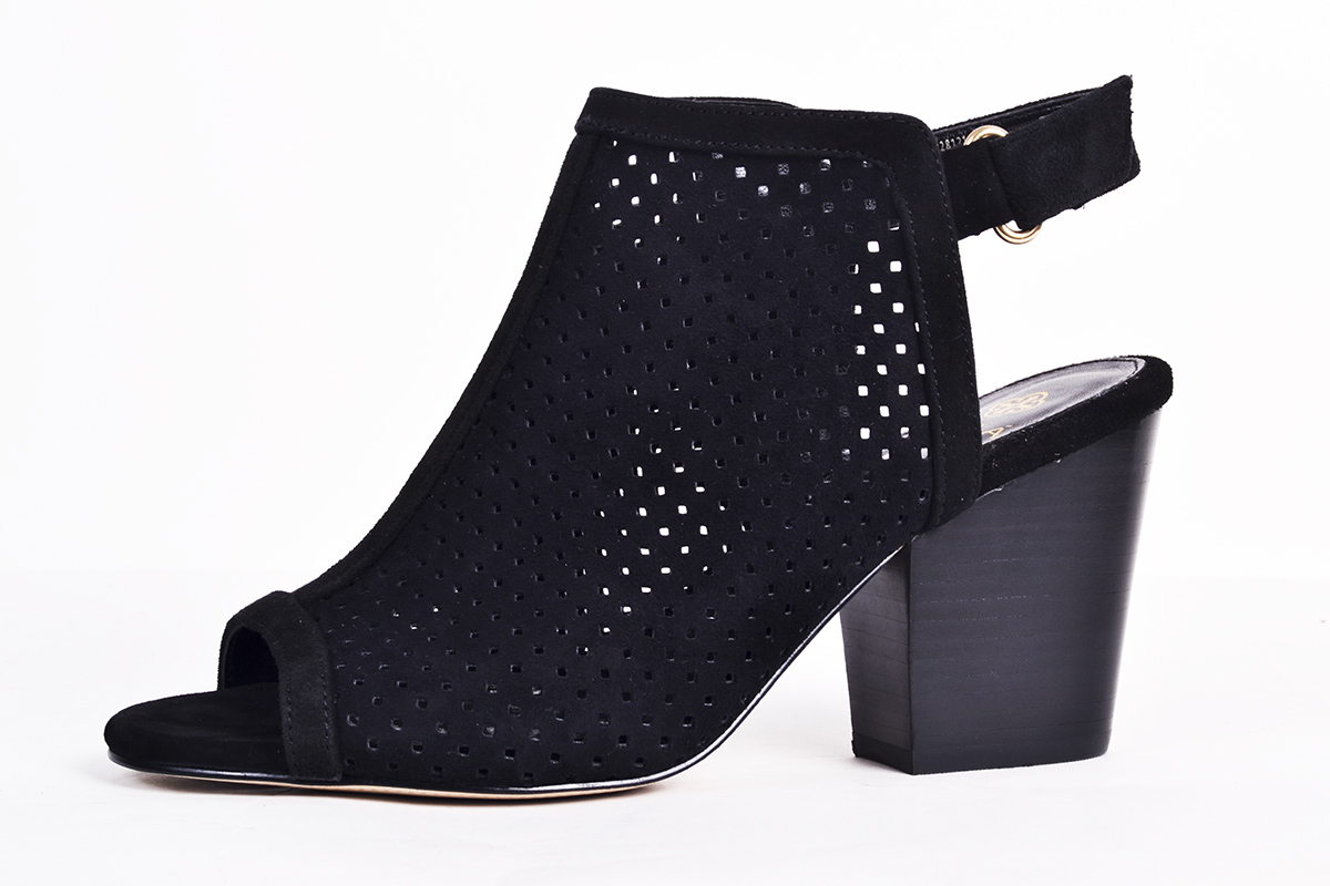 Isola “Lora” perforated suede slingback, $110 at Copper Penny Shooz