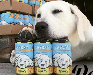 Best in Show: “I love to spend time with my dog, Murphy. His picture appeared on our 2018 English summer ale, Layday. He’s a star.”