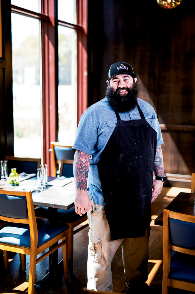 Homegrown: Executive chef Brannon Florie’s Mount Pleasant farming roots inspired his veggie-forward menu.