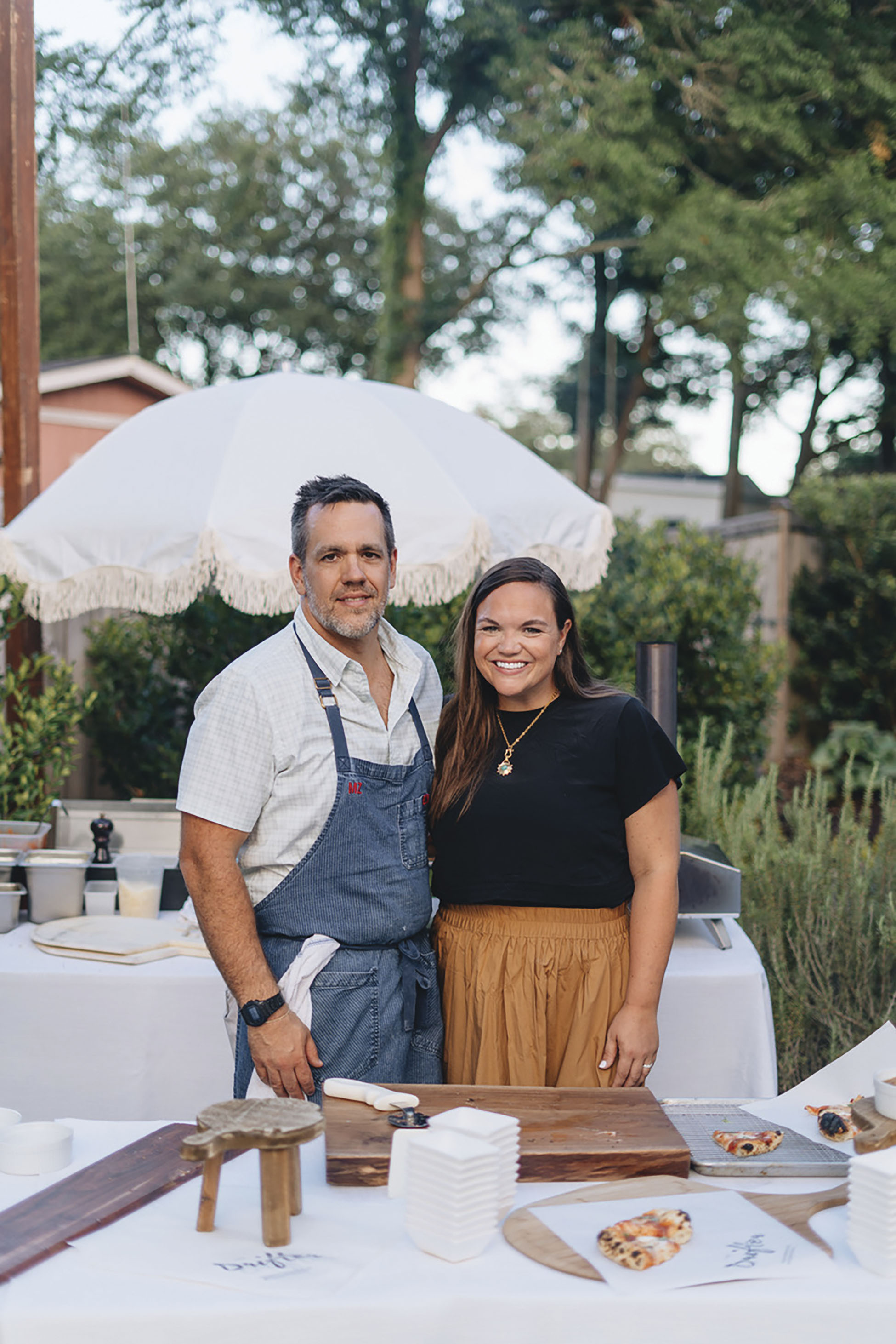 Husband-and-wife team Michael and Courtney Zentner place an emphasis on sourcing local, from menu items to tableware.