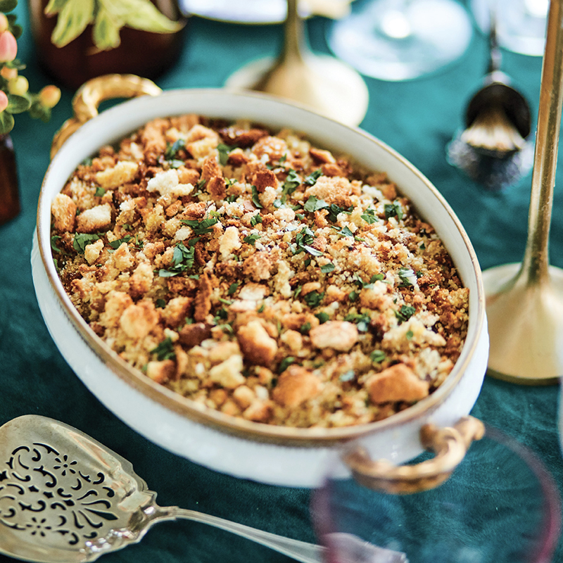 Lowcountry Oyster Stuffing from Hamby Catering
