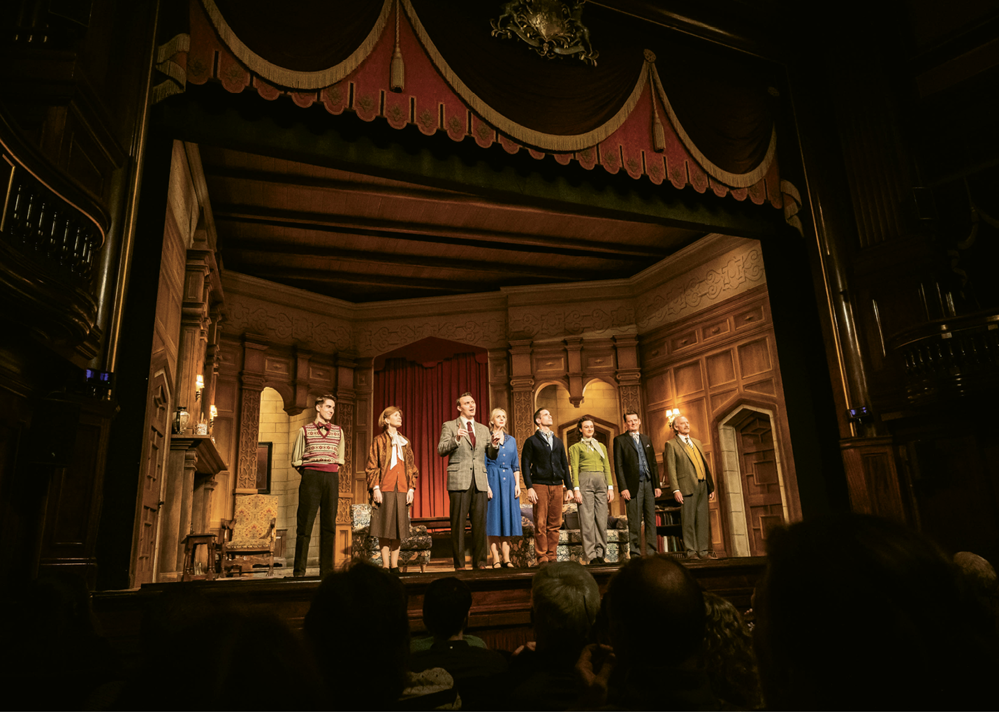 The 27,788th performance of The Mousetrap at St. Martin’s Theatre
