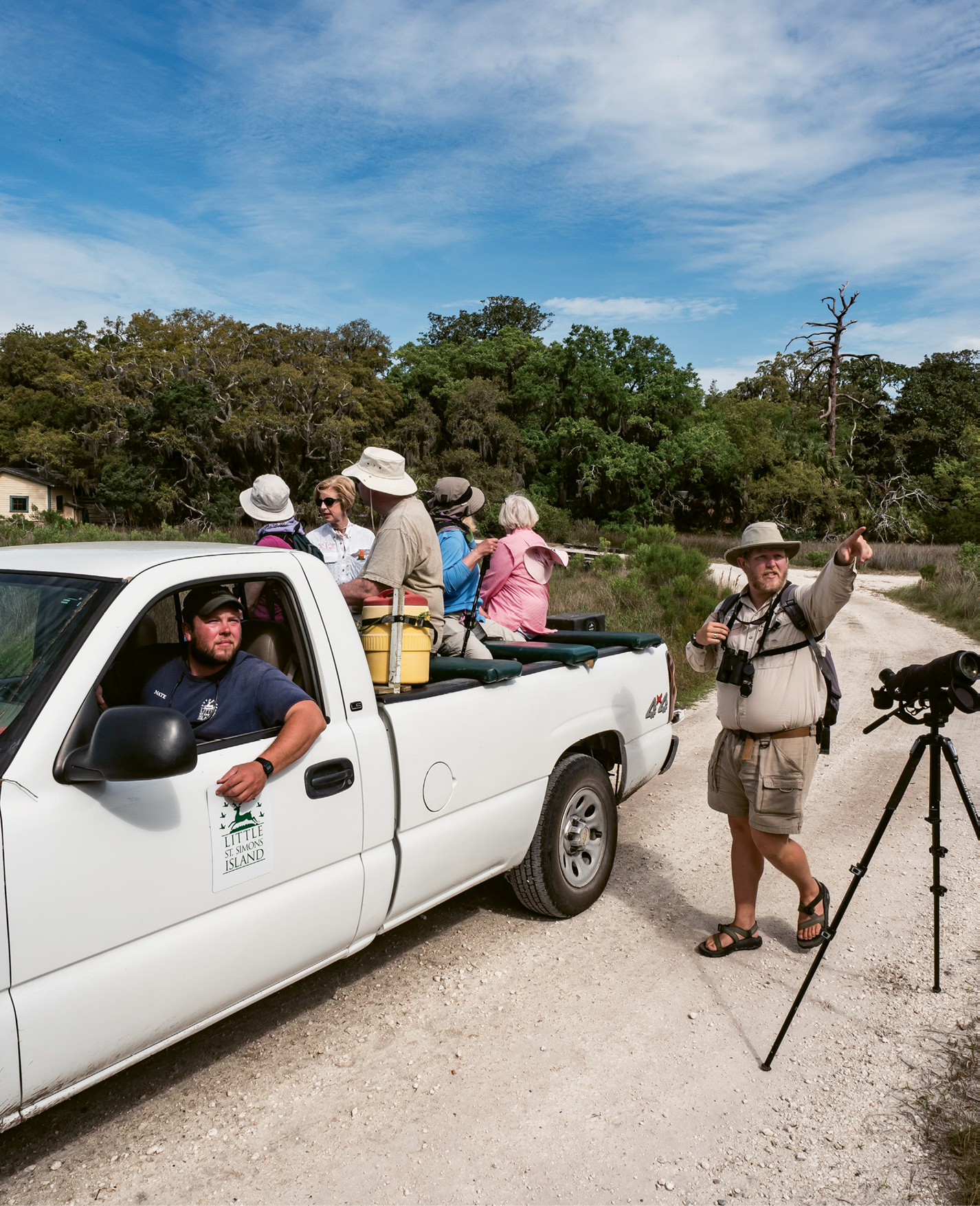 Winged adventures: Naturalist-led tours are offered several times each day on Little St. Simons Island, where more than 280 bird species have been observed.