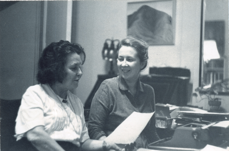 Mabel (pictured at right with Anita) devoted four decades to teaching at Memminger Normal School, while also serving as state chair and publicity director for the National Woman’s Party.
