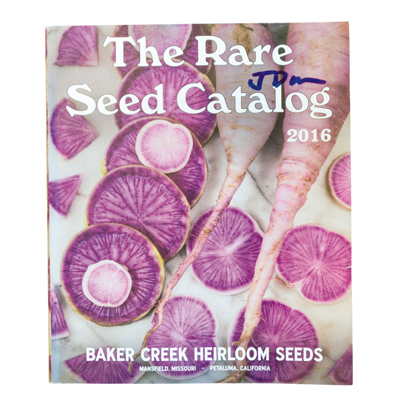 Scintillating Seeds “The annual catalog from Baker Creek Heirloom Seeds is the ultimate in veggie porn.”