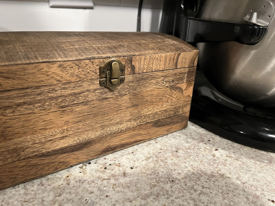 Treasure Chest: “My nana left me the recipe box that she used in the ’80s when she ran a cafeteria for more than 3,000 students.”