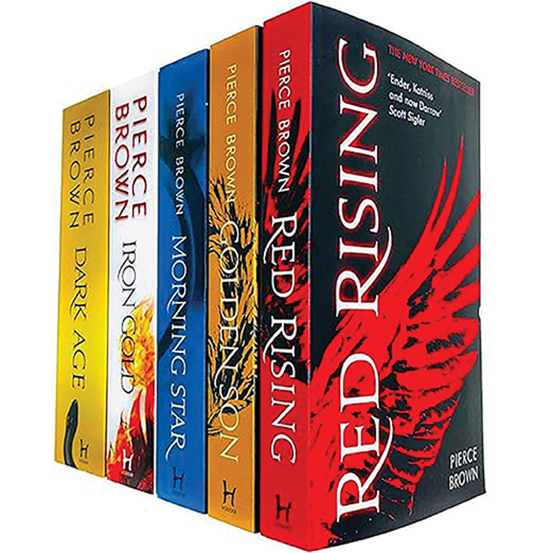 Sci-Fi Fix: “I can’t say enough about the Red Rising Saga by Pierce Brown. If you start reading now, you can finish before the last installment is released.”
