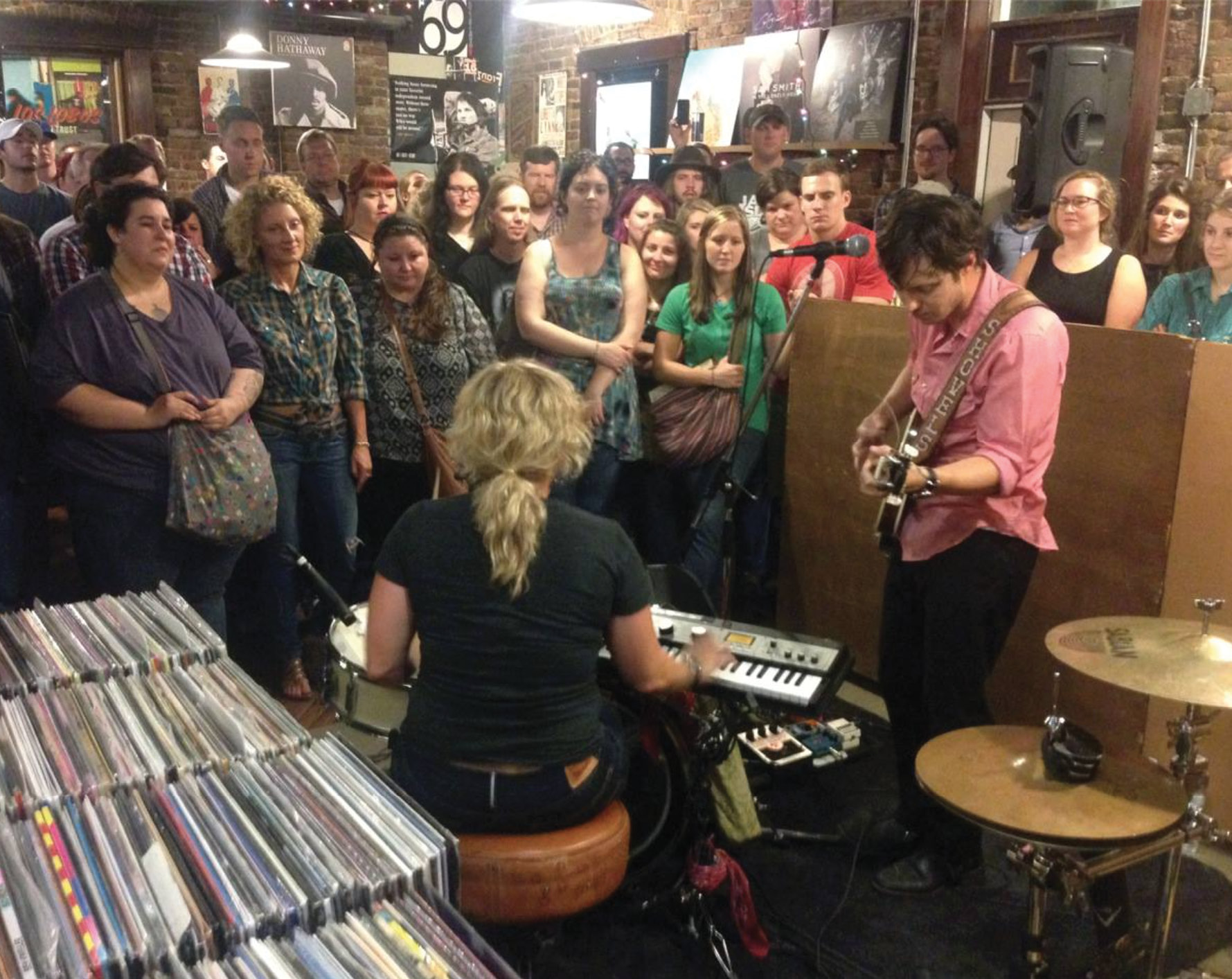 A midnight in-store performance at Grimey’s New and Preloved Music in Nashville, on the eve of the release of Swimmin’ Time in 2014