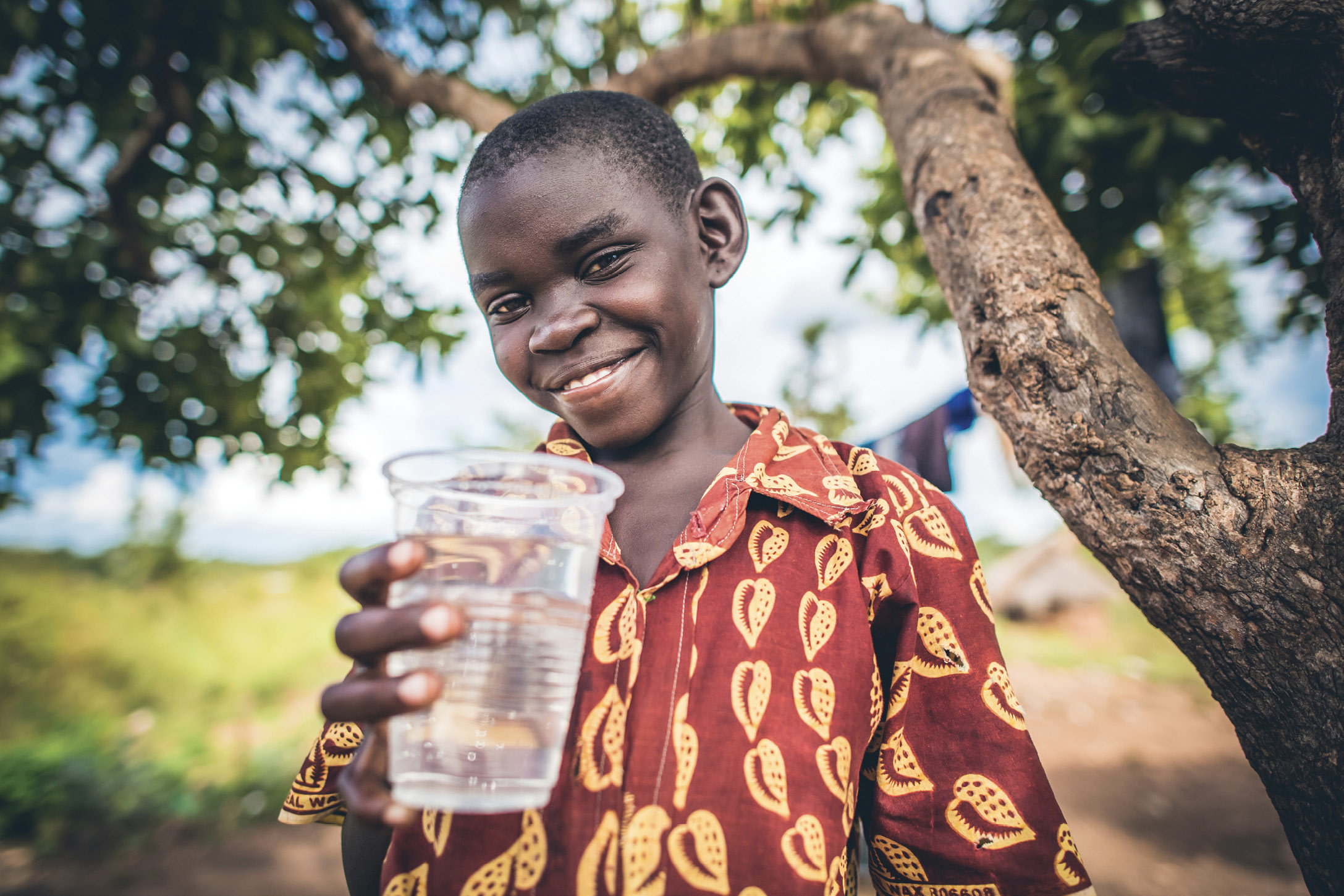 Providing clean, safe drinking water to a child leads to a profound ripple effect, including better health and improved opportunities for education.