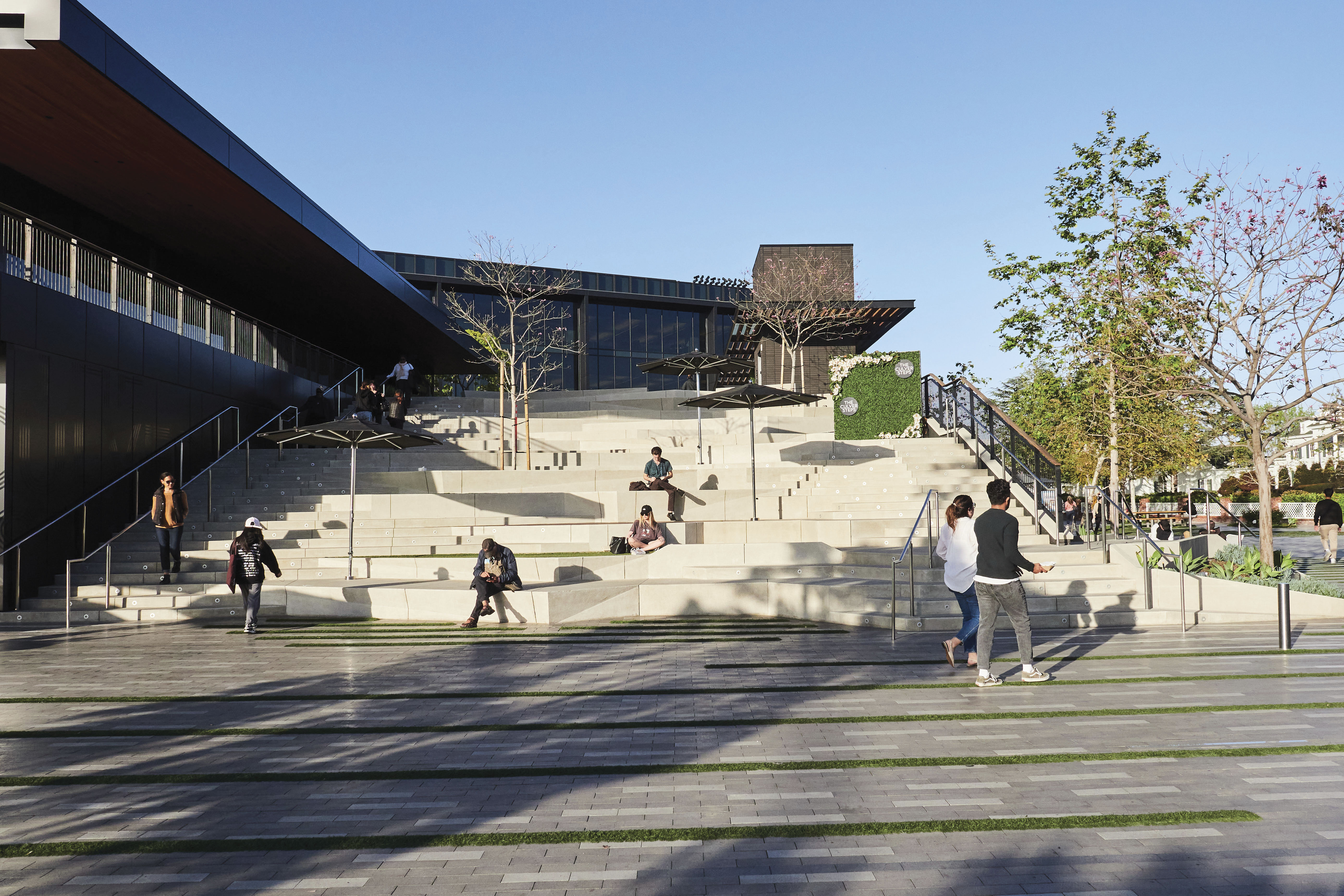 The Culver Steps is a mixed-use development and gathering place across the street from Culver City.