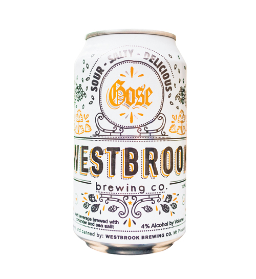 “Westbrook’s Gose is sour and salty, really nice when it’s hot out,” she says. $11.99 per six-pack, Whole Foods