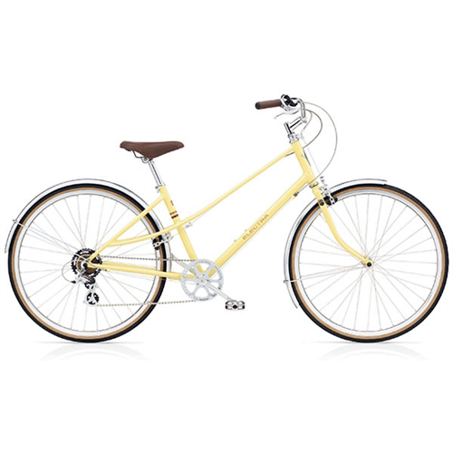 The chef rides an old mountain bike, but dreams of this Electra Ticino 7D. $709, Mike’s Bikes