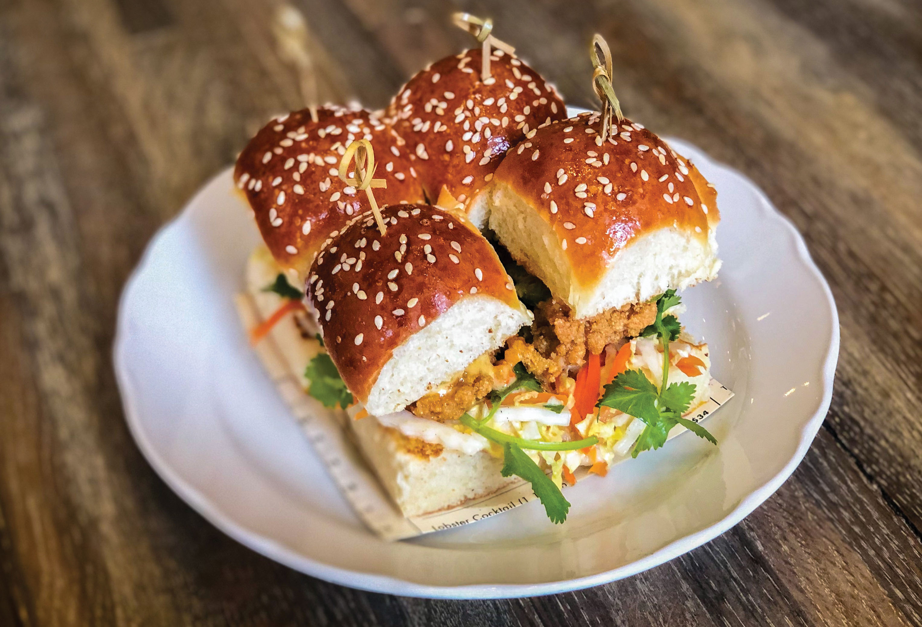Seafood City: “The oyster sliders at The Ordinary are amazing, and the fish curries over at Chubby Fish are also incredible.”