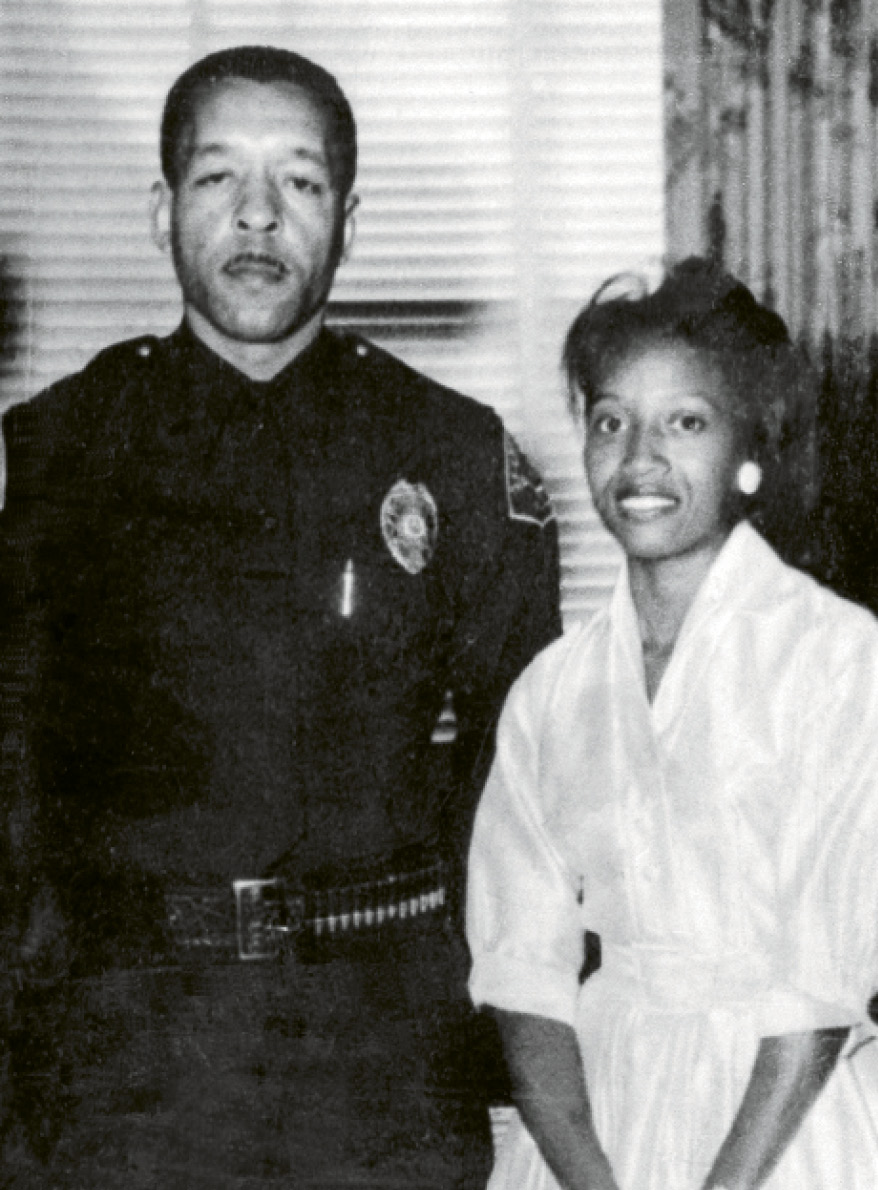 Johanna and husband James Carrington (top), who became Compton’s chief of police, were leaders in numerous civic and church endeavors.
