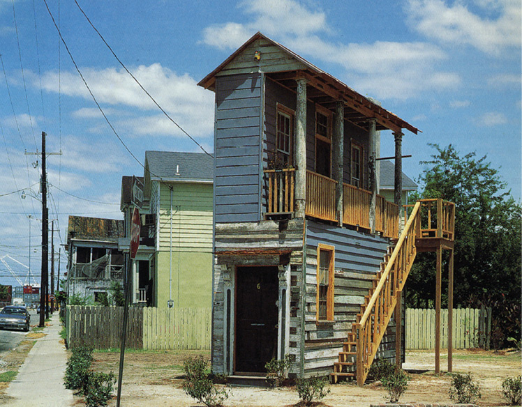 Among the numerous festival productions Redden has guided over the years: the 1991 “Places With a Past” site-specific installations, including House of the Future by David Hammons.