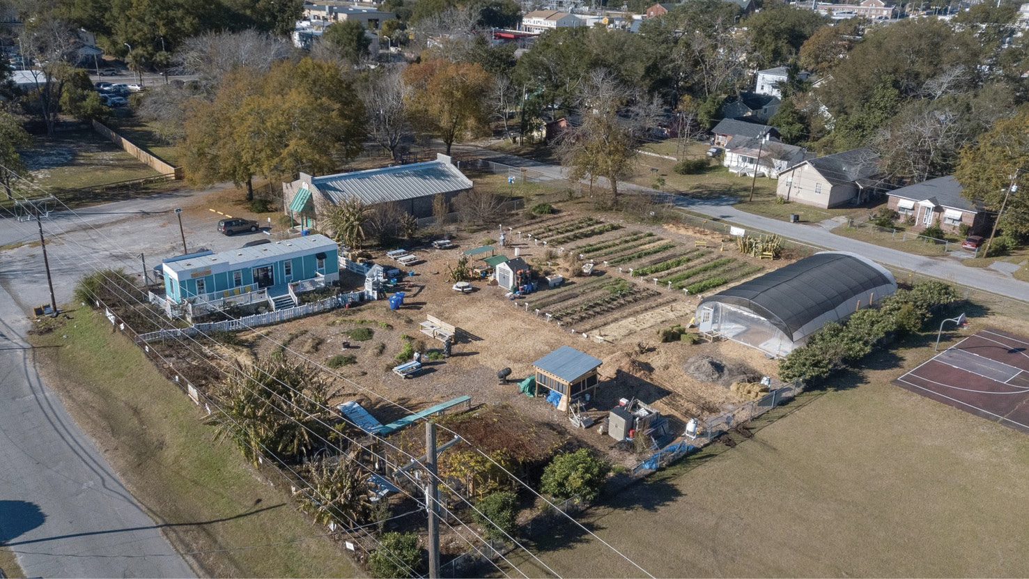 In the formerly vacant lot beside the old Chicora Elementary School, Jenkins and her team have created an urban oasis, where neighbors can buy freshly harvested vegetables and fruits and learn about growing and preparing nutritious food.