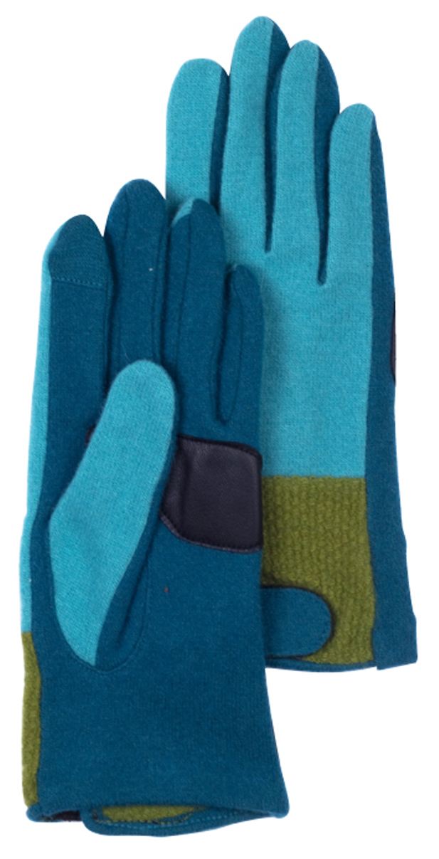 Echo color blocked wool gloves, $48 at Haute Hanger