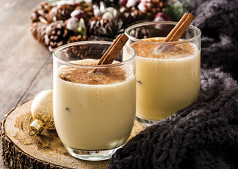 Holiday Drinks: “My grandma and I make spiked eggnog from scratch, using all the good stuff and grinding our own spices.”
