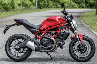 Wheel Fun: “I have two Ducatis plus my wife’s Honda, which I keep always in disrepair because it scares me when she rides.”