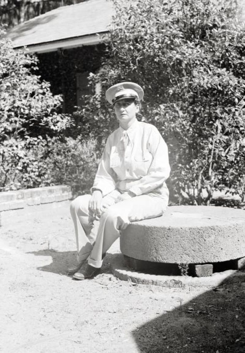 Belle volunteered for U.S. Naval Intelligence as a coastal observer from 1942 to ’44, looking out for U-boats along the Hobcaw coastline.