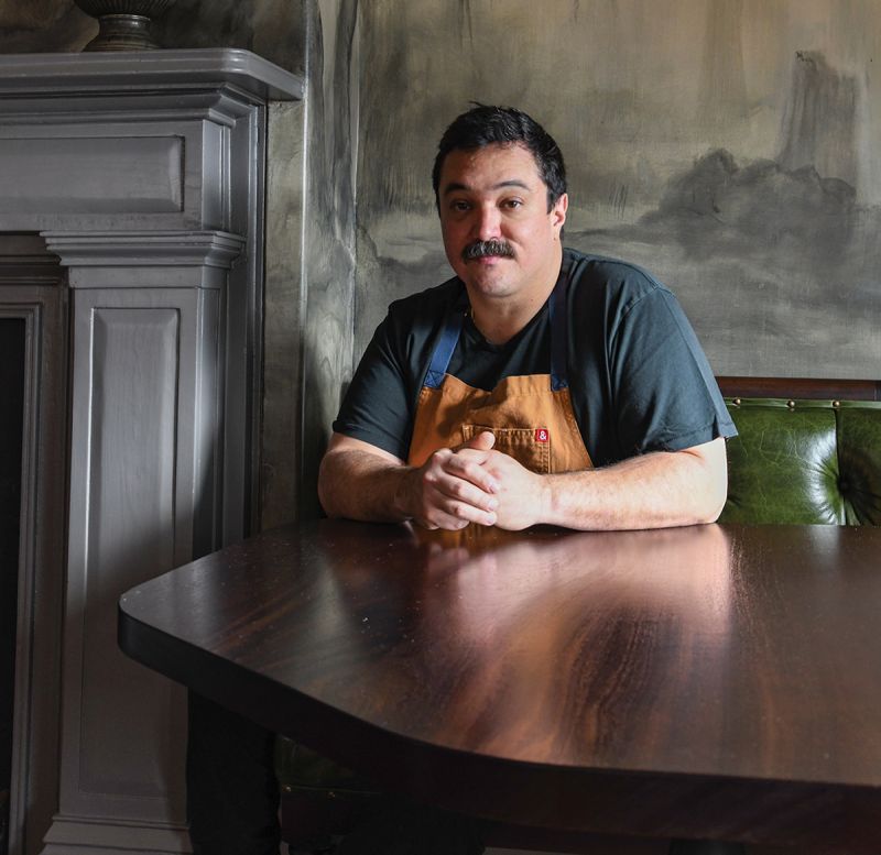 After 15 years at FIG, executive chef Jason Stanhope has taken the helm of Lowland, a fresh take on a Southern tavern in a historic home on George Street, just across the way from sister seafood spot, The Quinte.