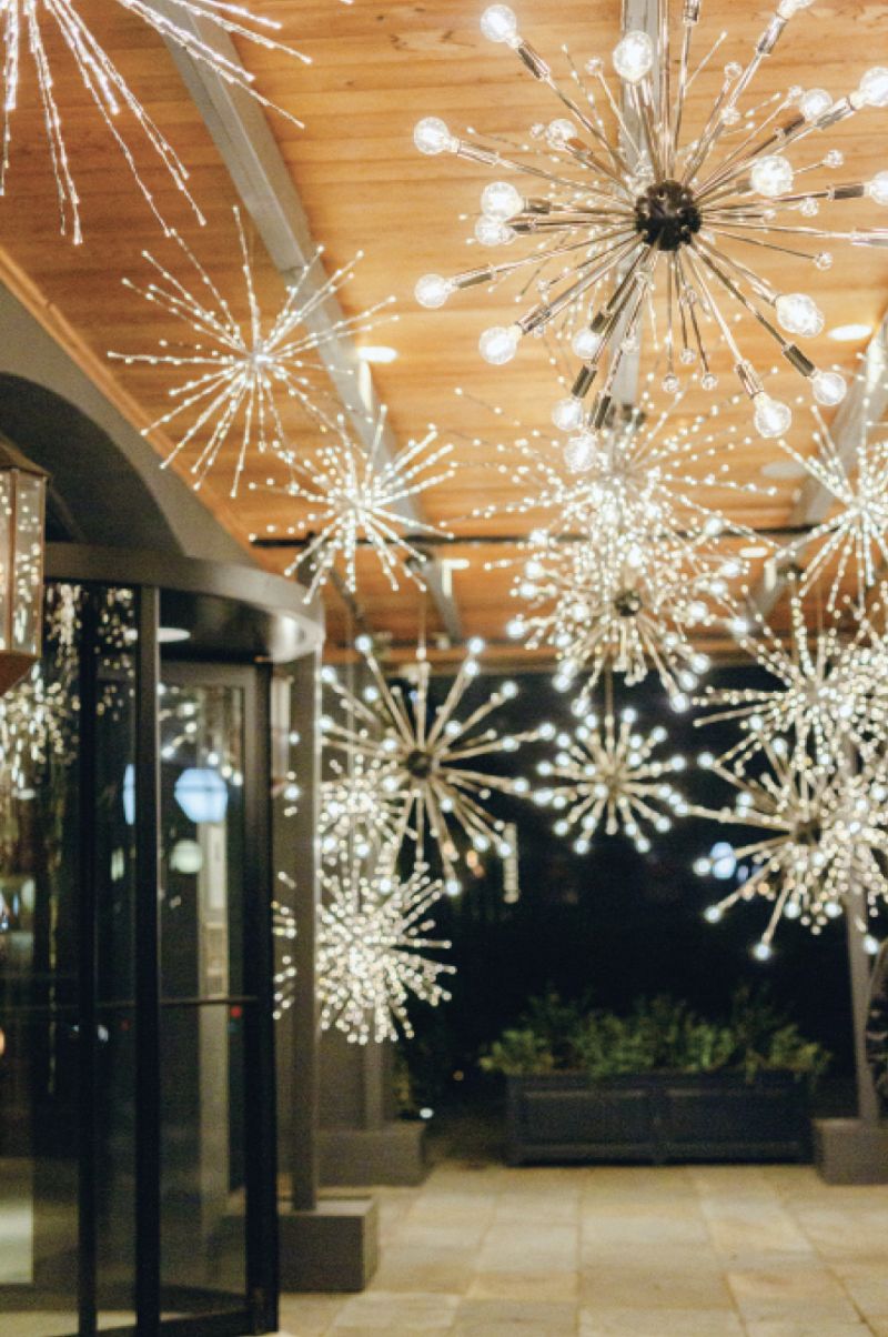 Vintage Exuberance: Last year, designer Rebecca Gardner outfitted the circa-1964 former federal building with dazzling holiday decor, including a collection of Sputnik chandeliers at the main entrance...