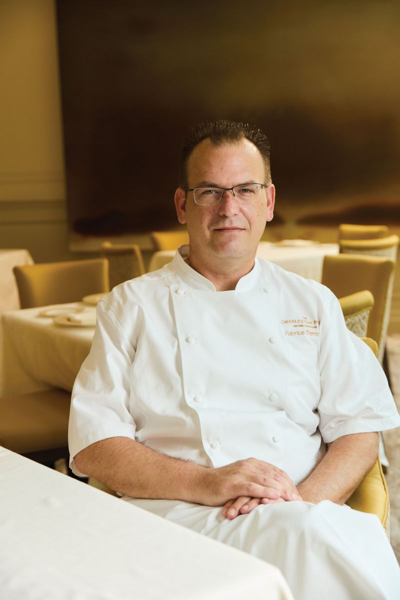 French-born pastry chef Fabrice Benezit oversees the decadent dessert program for the restaurants of The Charleston Place.