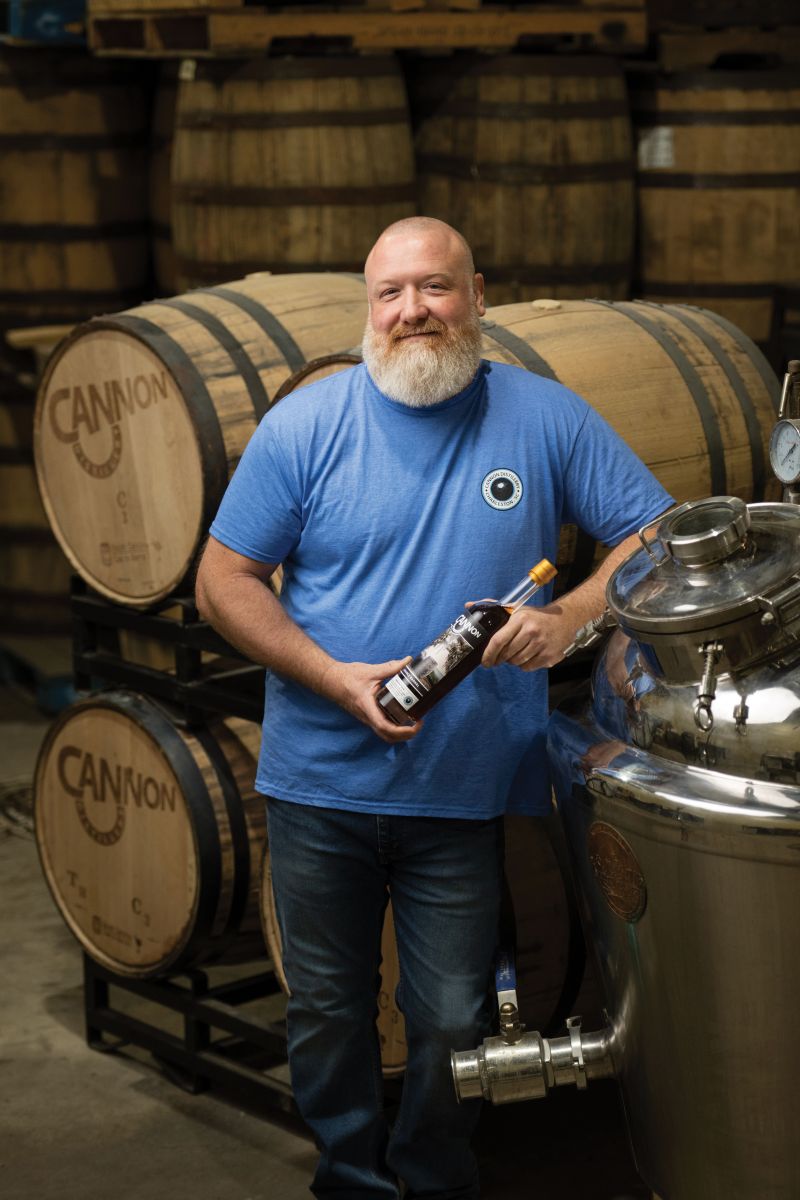 Room to Grow: Kris Kincaid has expanded Cannon Distilling’s operations, going from approximately 2,000 square feet in Avondale to 19,000 in a James Island industrial park off Folly Road.