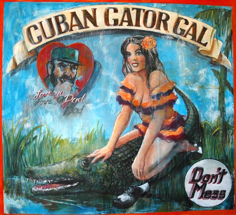 Cuban Gator Gal