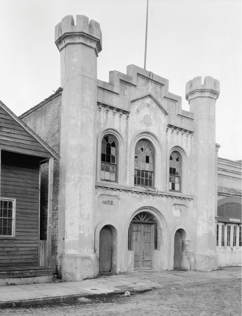 Several fire houses originally built for volunteer companies, including the German Fire Company at 8 Chalmers, went into service for the Charleston Fire Department in 1882.