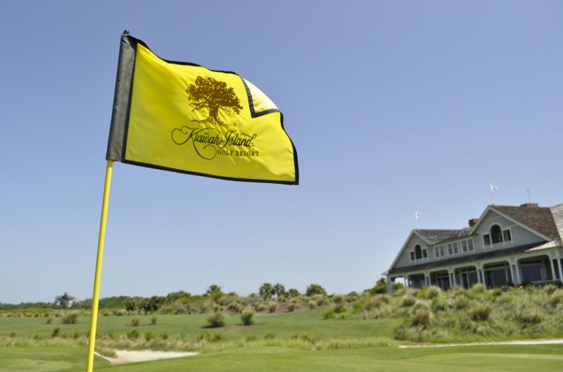 The Ocean Course at Kiawah Island Golf Resort  was a beautiful setting for the day’s tournament.
