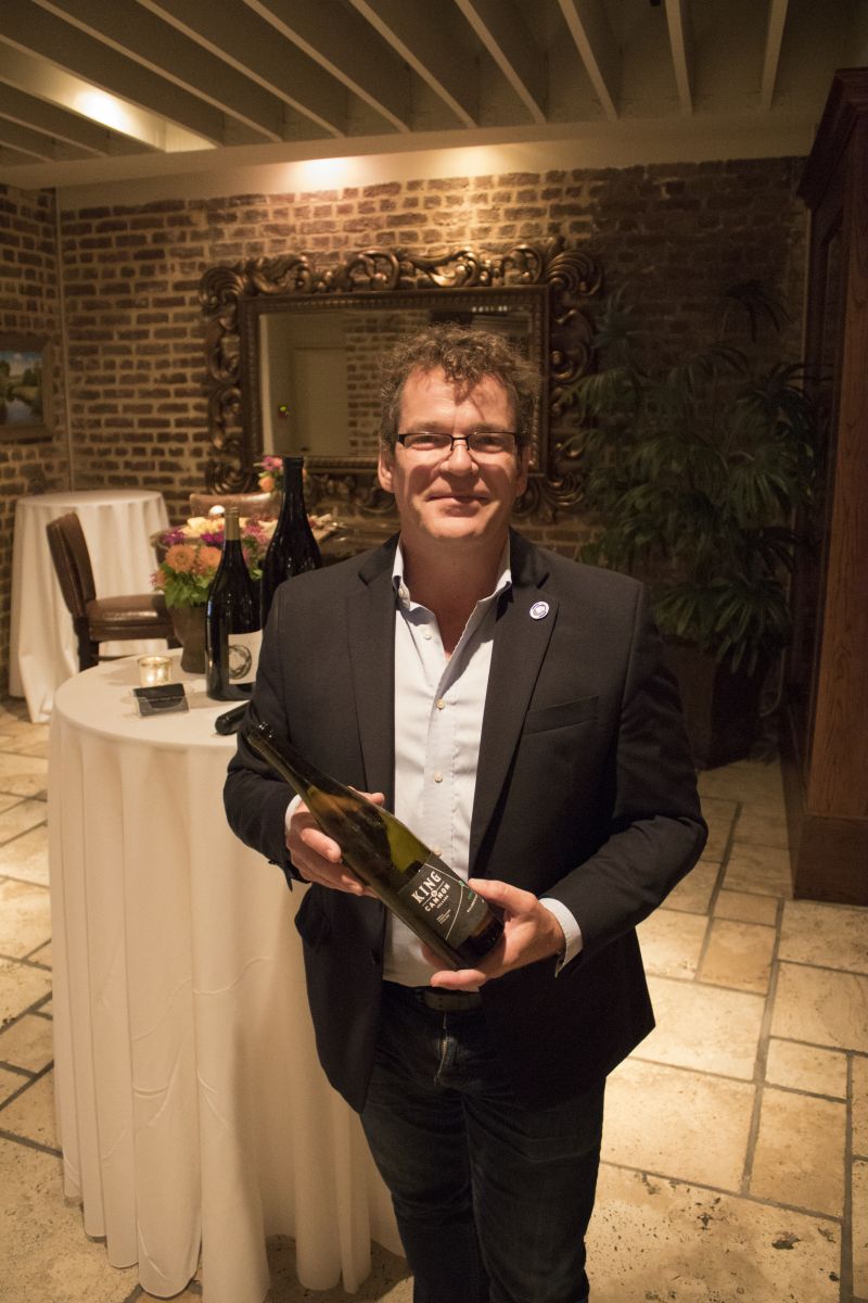 Patrick Emerson, owner of Curated Selections, provided the evening’s wine selection.