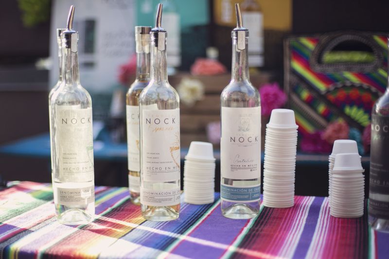 Event sponsor Nock Tequila offered a tequila-tasting bar.