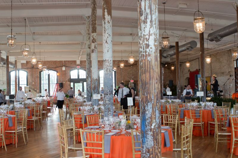 Each table featured a different menu created by one of six groups of Charleston restaurants.