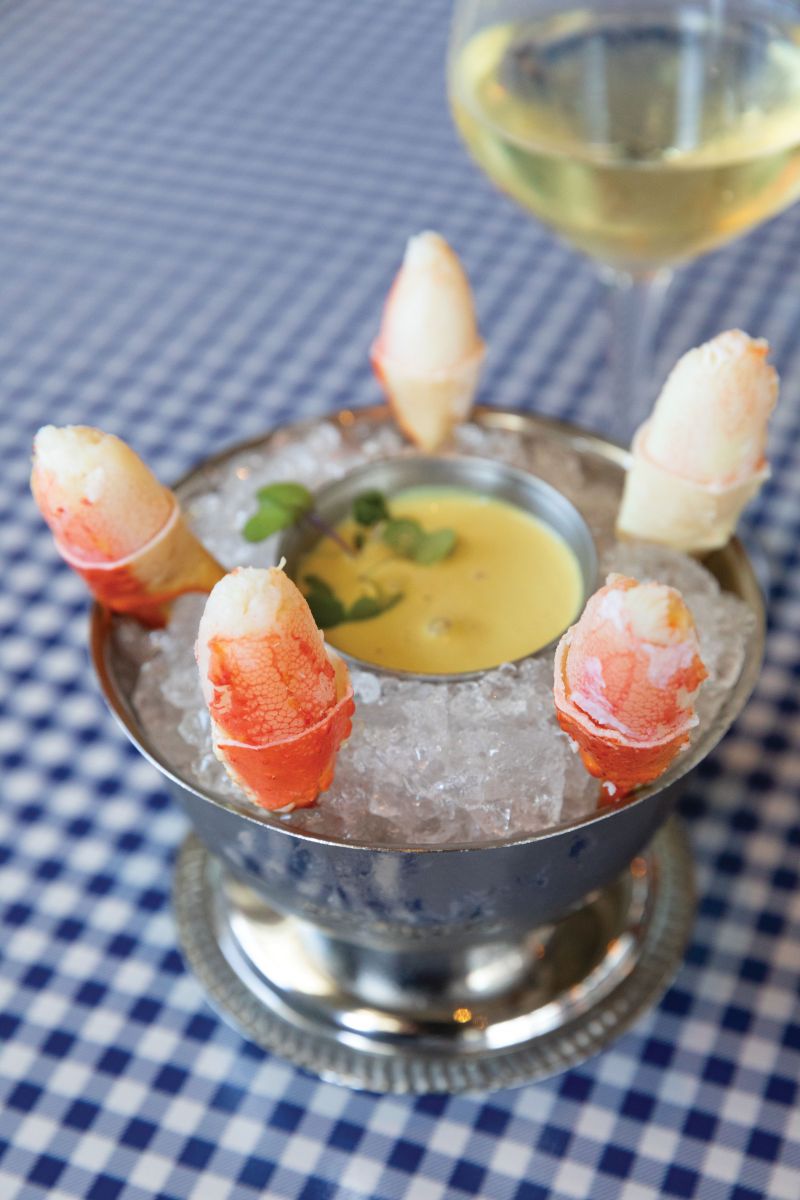 “I love a fresh crab claw! Our crab claw cocktail is my favorite thing at the raw bar.”